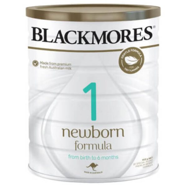 Sữa Blackmores số 1 Newborn Formula 900g cho trẻ từ 0 - 6 tháng tuổi của Úc