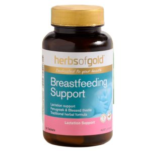 Viên uống lợi sữa Herbs of Gold Breastfeeding Support 60 viên Úc